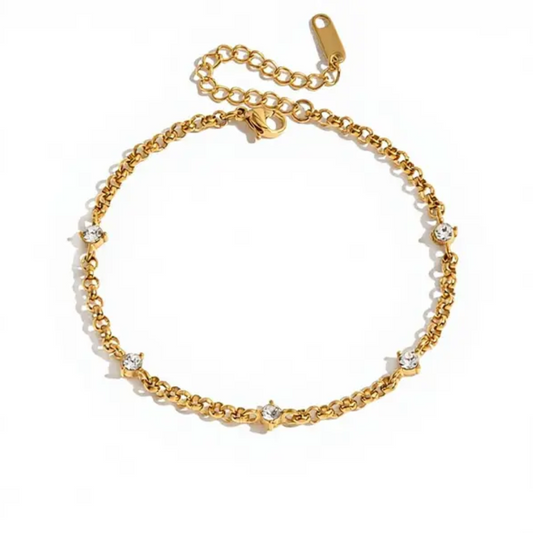 Starlink Diamond Gold Bracelet