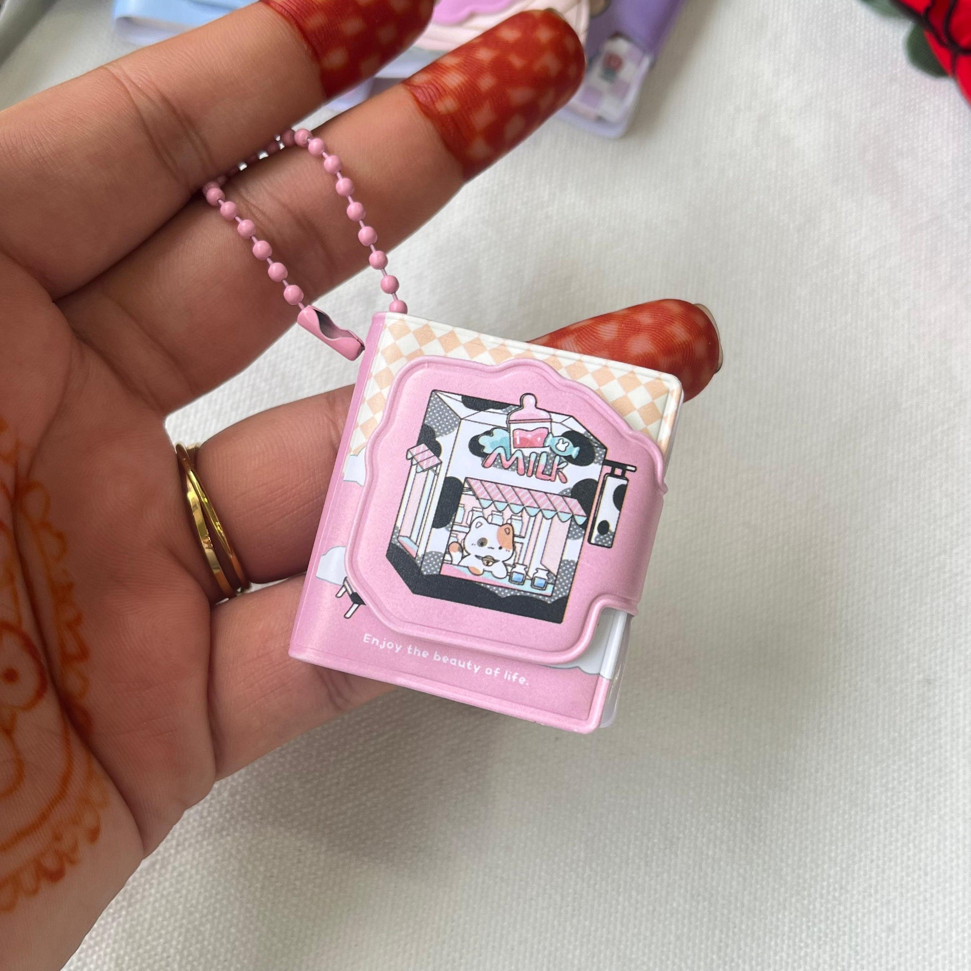 Cutest Mini Diary Keychain🩷
