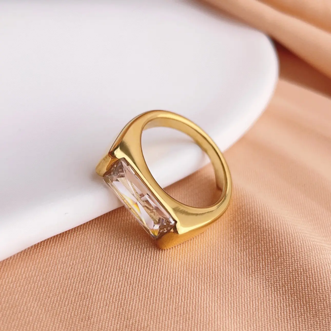 Statin Big Diamond Ring✨