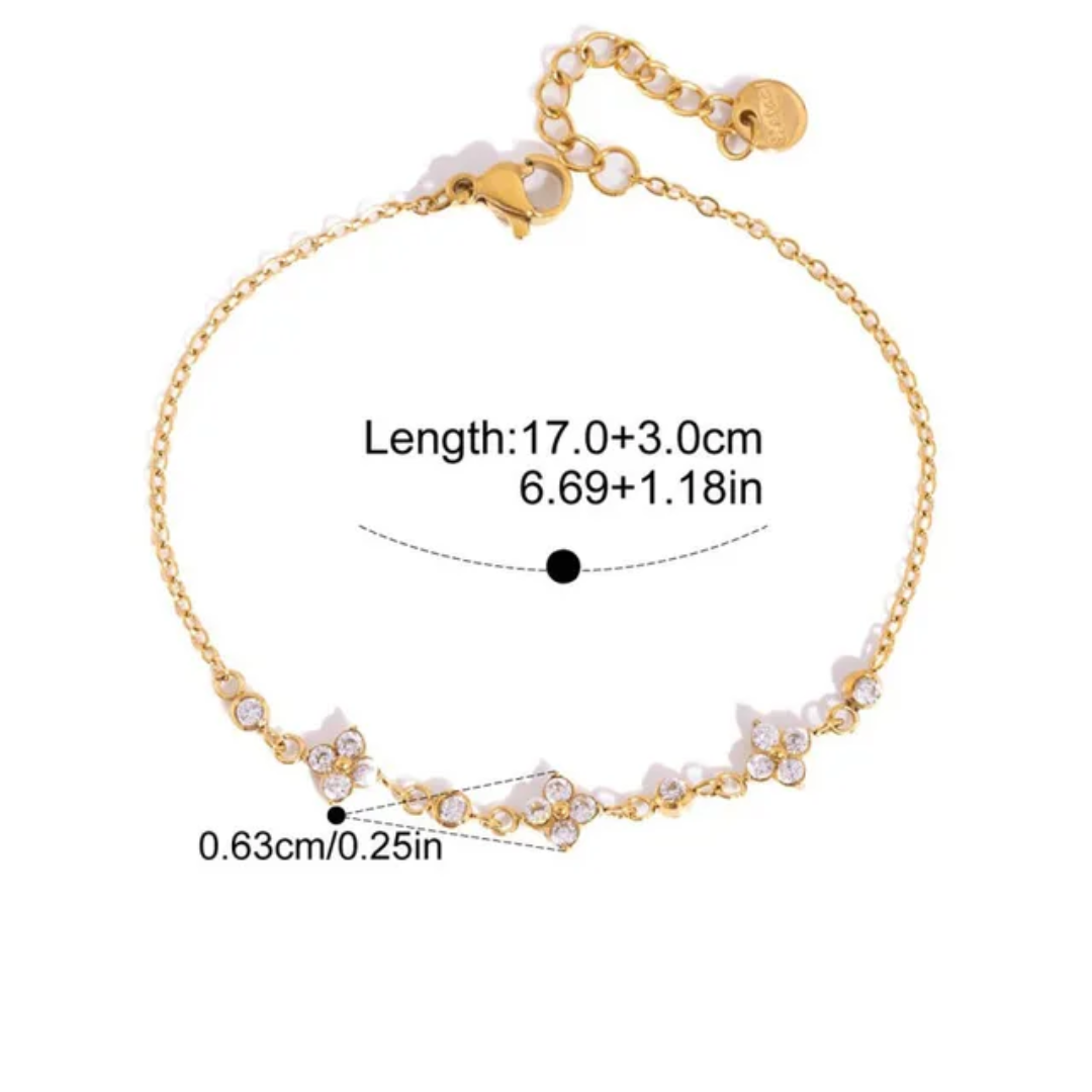 Wezi Clovy Diamond Bracelet