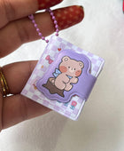 Cutest Mini Diary Keychain🩷