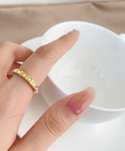 Tipsy Diamond Band Ring✨❤️