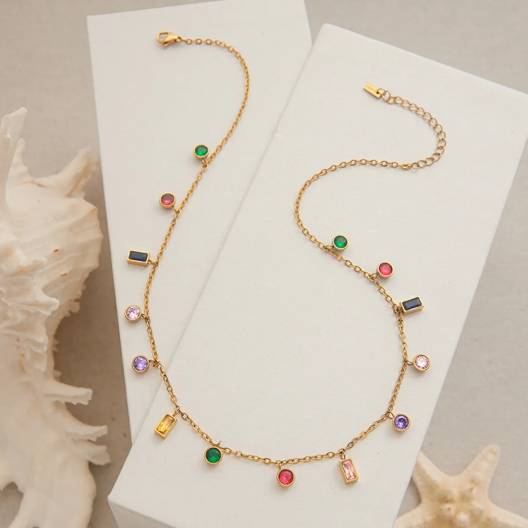 Musini Multicolour Charm Necklace