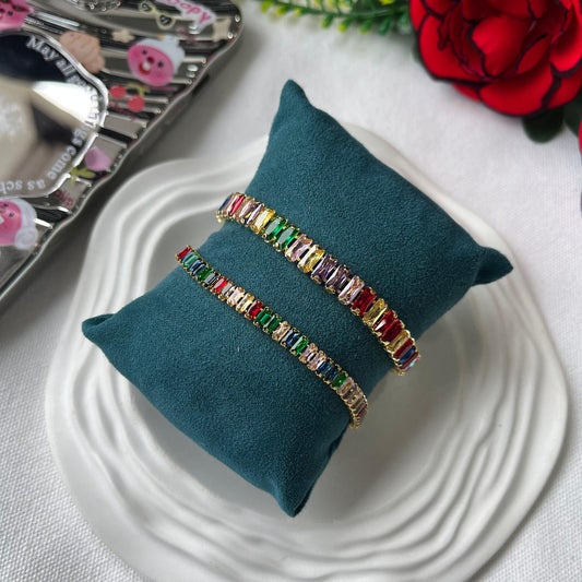 Multicolour Tennis Bracelets