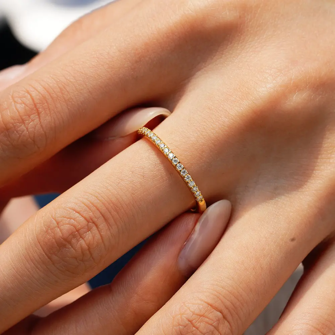 Eternity Diamond Gold Bands