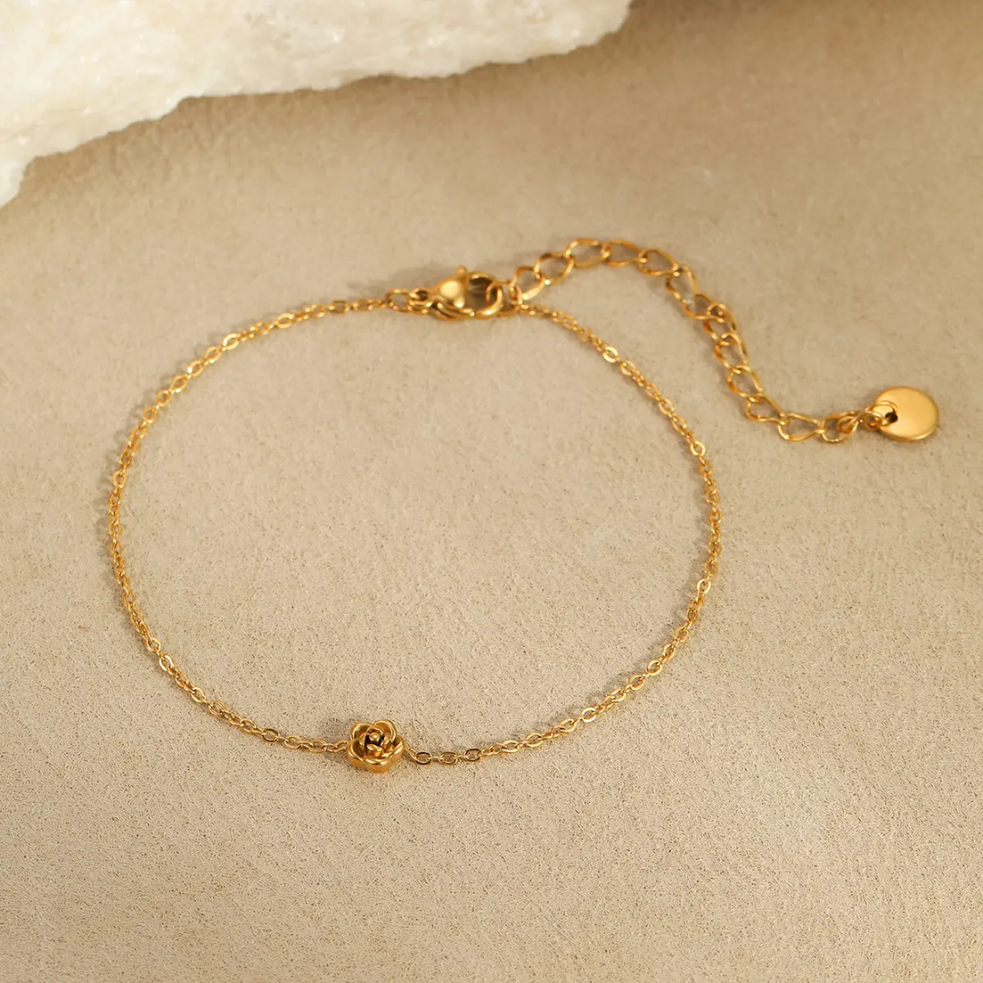 Qiltz Rose Dainty Bracelet