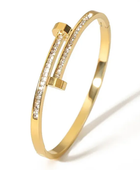 Noila Diamond Gold Cuff