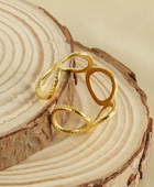 Circle Hollow Gold Ring