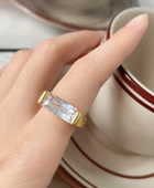 Statin Big Diamond Ring✨