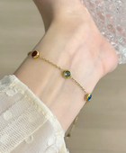 Meoni Multicolour Dainty Bracelet