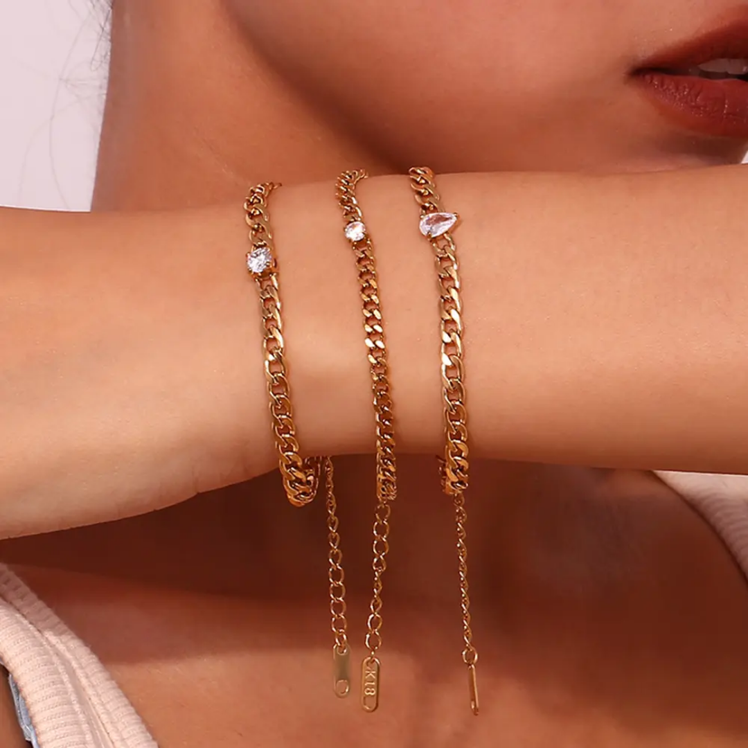 Roozi Drop Chain Bracelet✨