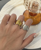 Hoe Heart Gold Ring
