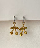 Raha Cherry Dual Earrings