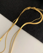 Paul Sleek Layered Gold Necklace