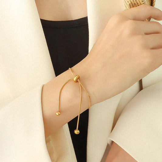 Hanging Ball Dainty Bracelet