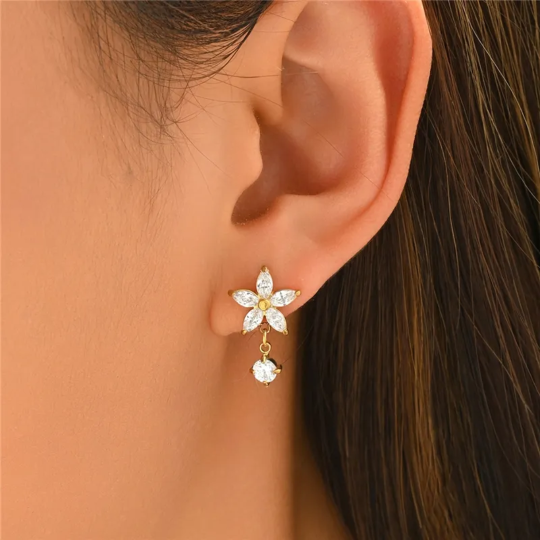 Sona  Daisy Diamond Earrings