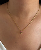 Little Tulip Diamond Necklaces