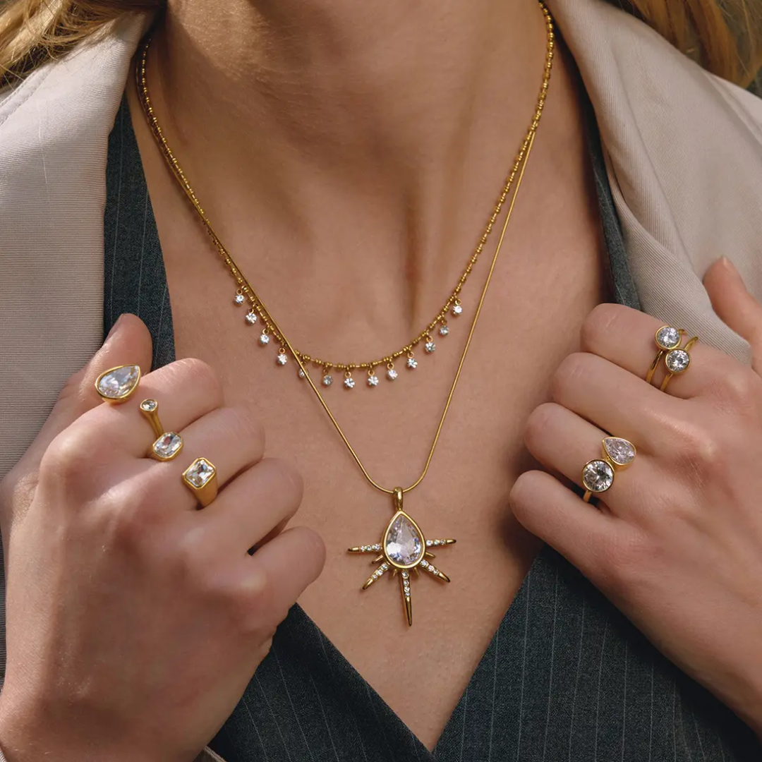 Charming Star Diamond Necklace✨
