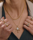 Charming Star Diamond Necklace✨