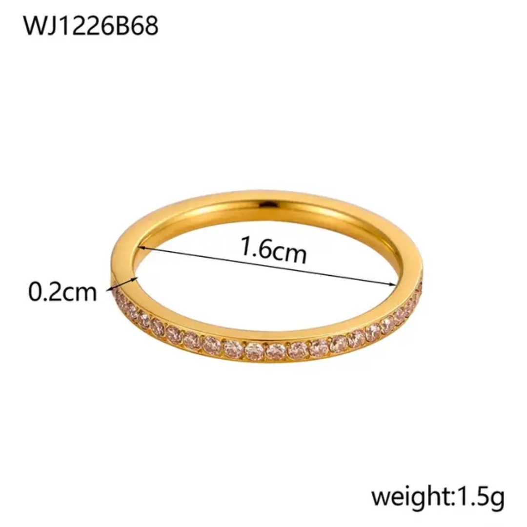 Eternity Diamond Gold Bands