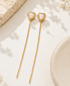 Madonna Sui Dhaga Heart Earrings