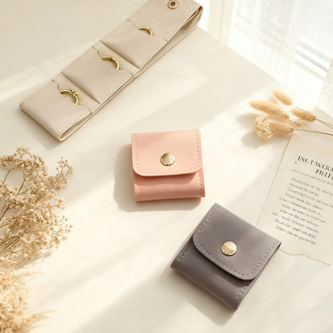 Elice Mini Cute Rings and Jewellery Pouches