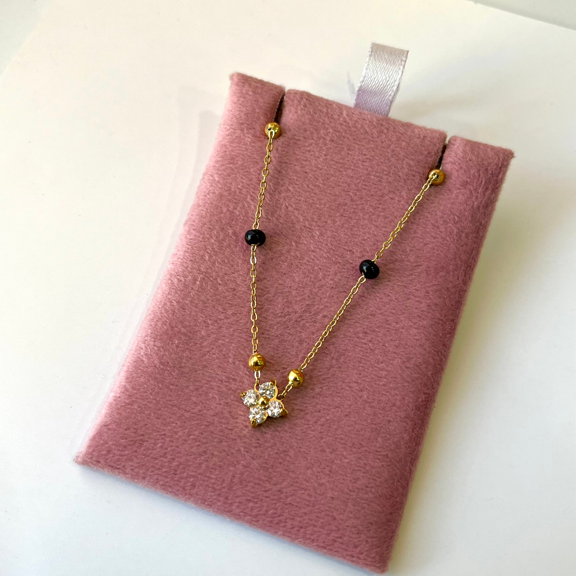 Zeraki  Minimal Diamond Mangalsutra