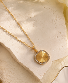 Dauve Square Diamond Necklace