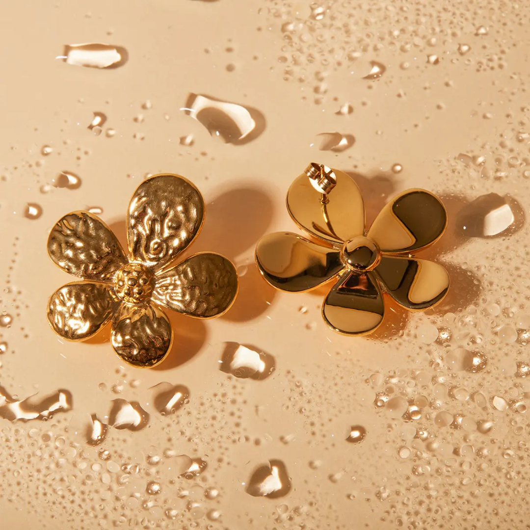 Oliva Big Flower Statement Earrings❤️