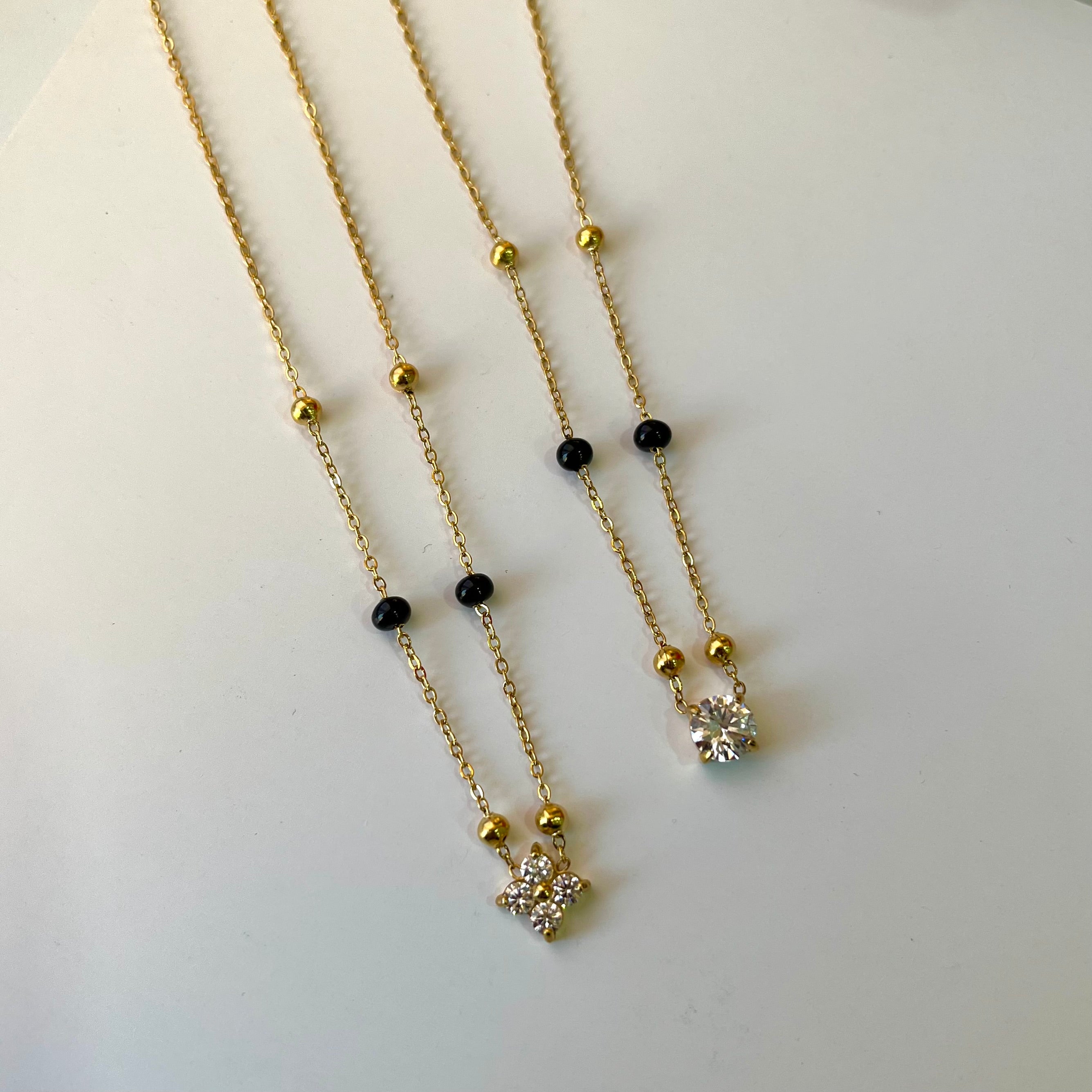 Zeraki  Minimal Diamond Mangalsutra✨
