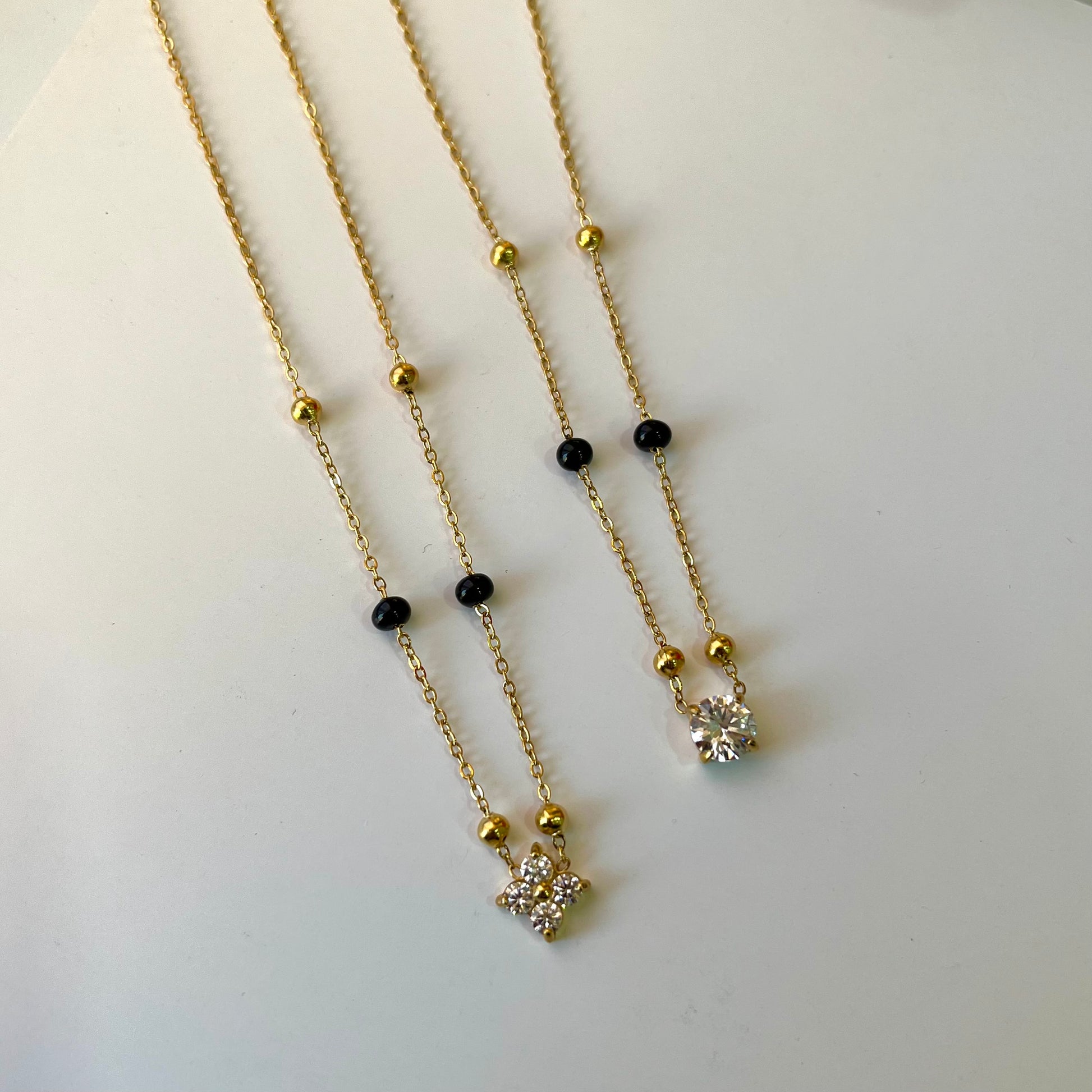 Zeraki  Minimal Diamond Mangalsutra