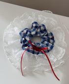Snow White Lace Scrunchies