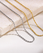 Bris Beaded Thin Chain