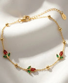 Little Tulip Diamond Bracelets