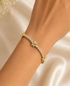 Bunny Paw Tennis Bracelet