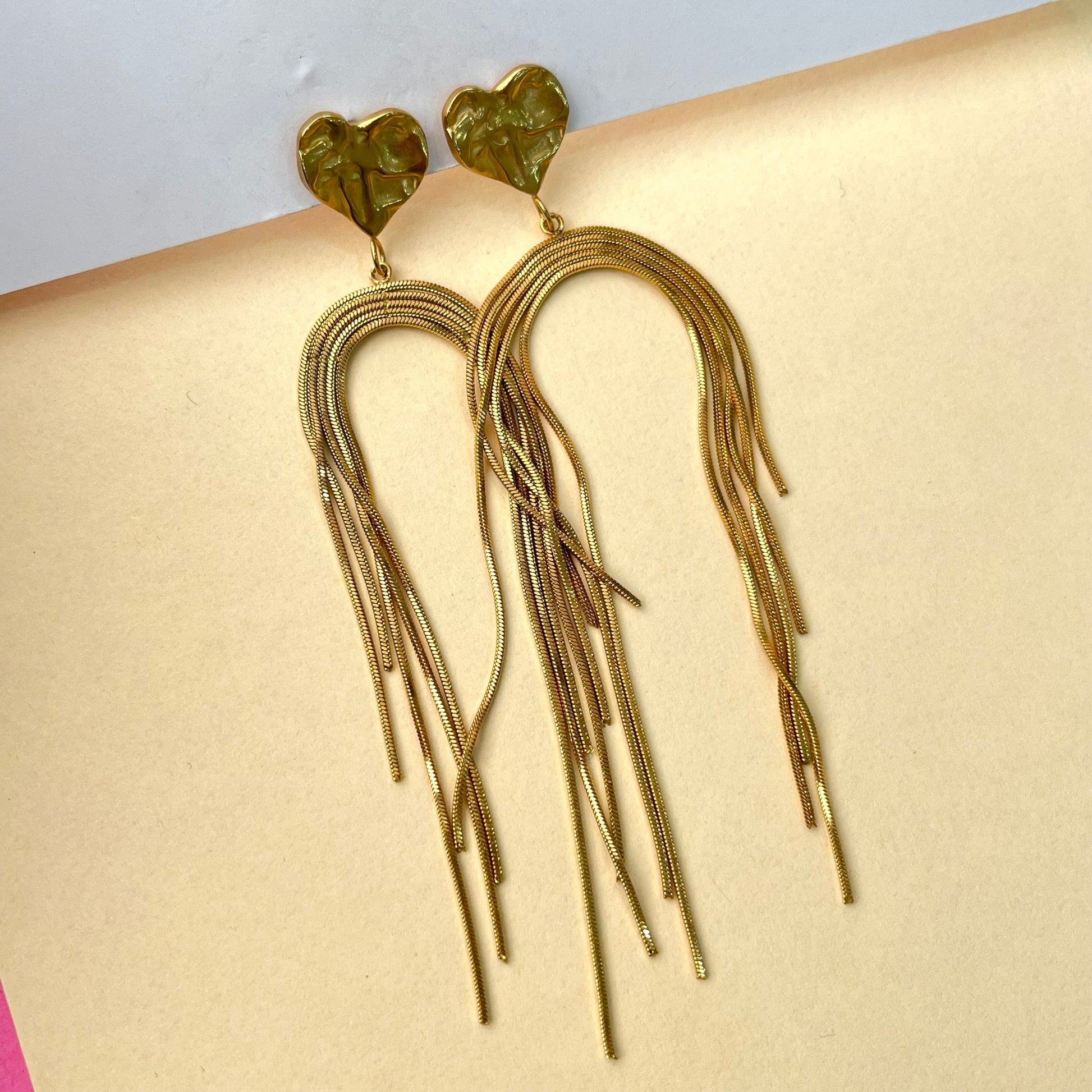 Valera Heart Statement Earrings