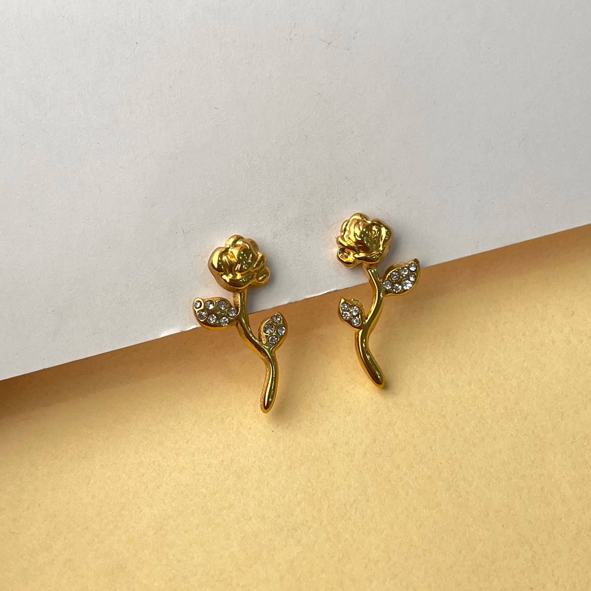 Pretty Little Rose Studs