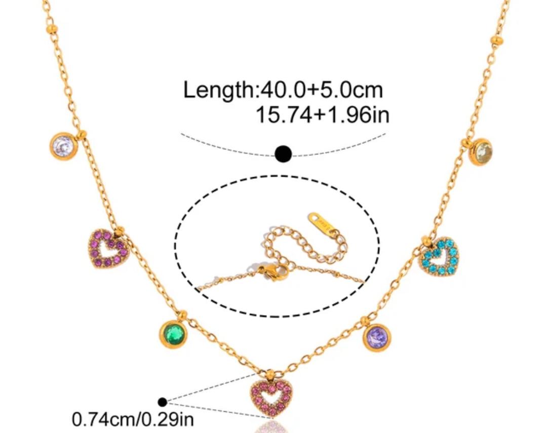 Alle Colourfull Charms Necklace