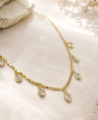 Ruby Princess Drop Necklace