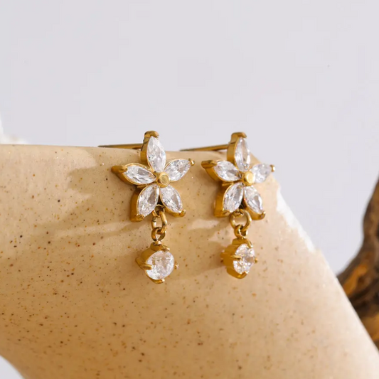 Sona  Daisy Diamond Earrings