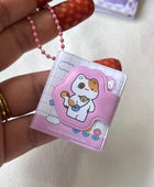 Cutest Mini Diary Keychain🩷