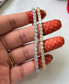 Claro Square Tennis Bracelets
