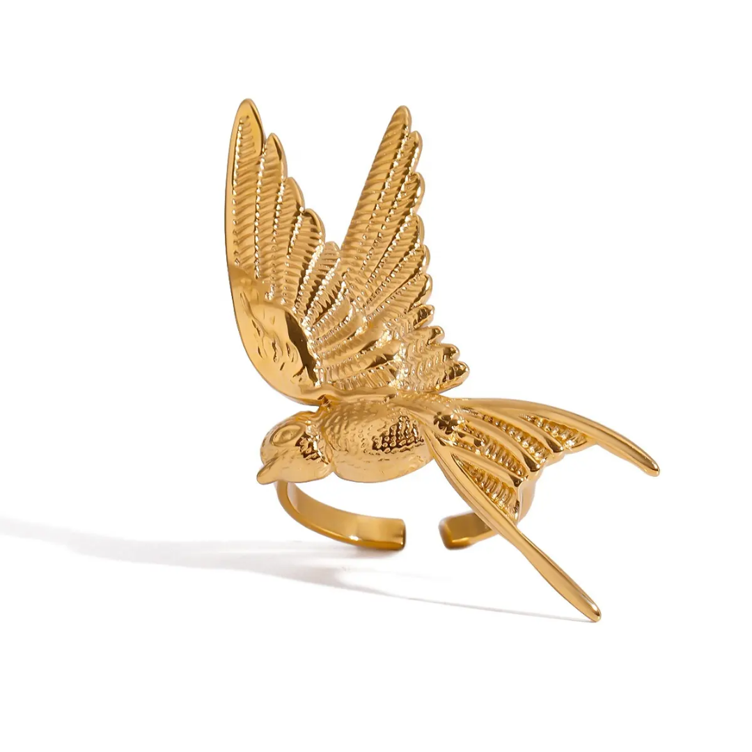 Evian Birdie Statement Ring
