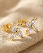 Demi fine Flower Dainty Stud