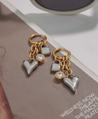 Gala Statement Dual Colour Earrings