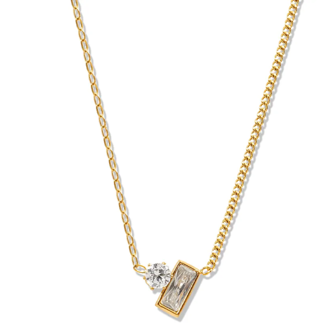 Suha Dainty Diamond Necklace