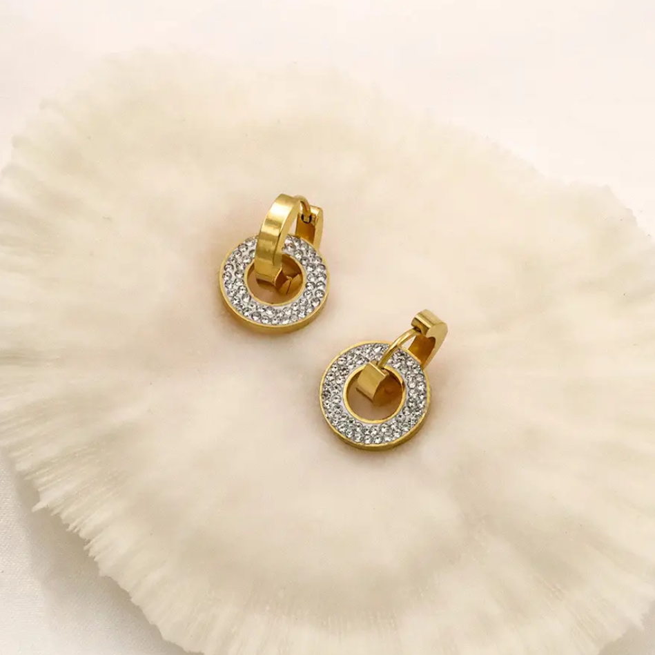 Revi Dual Hanging Earrings