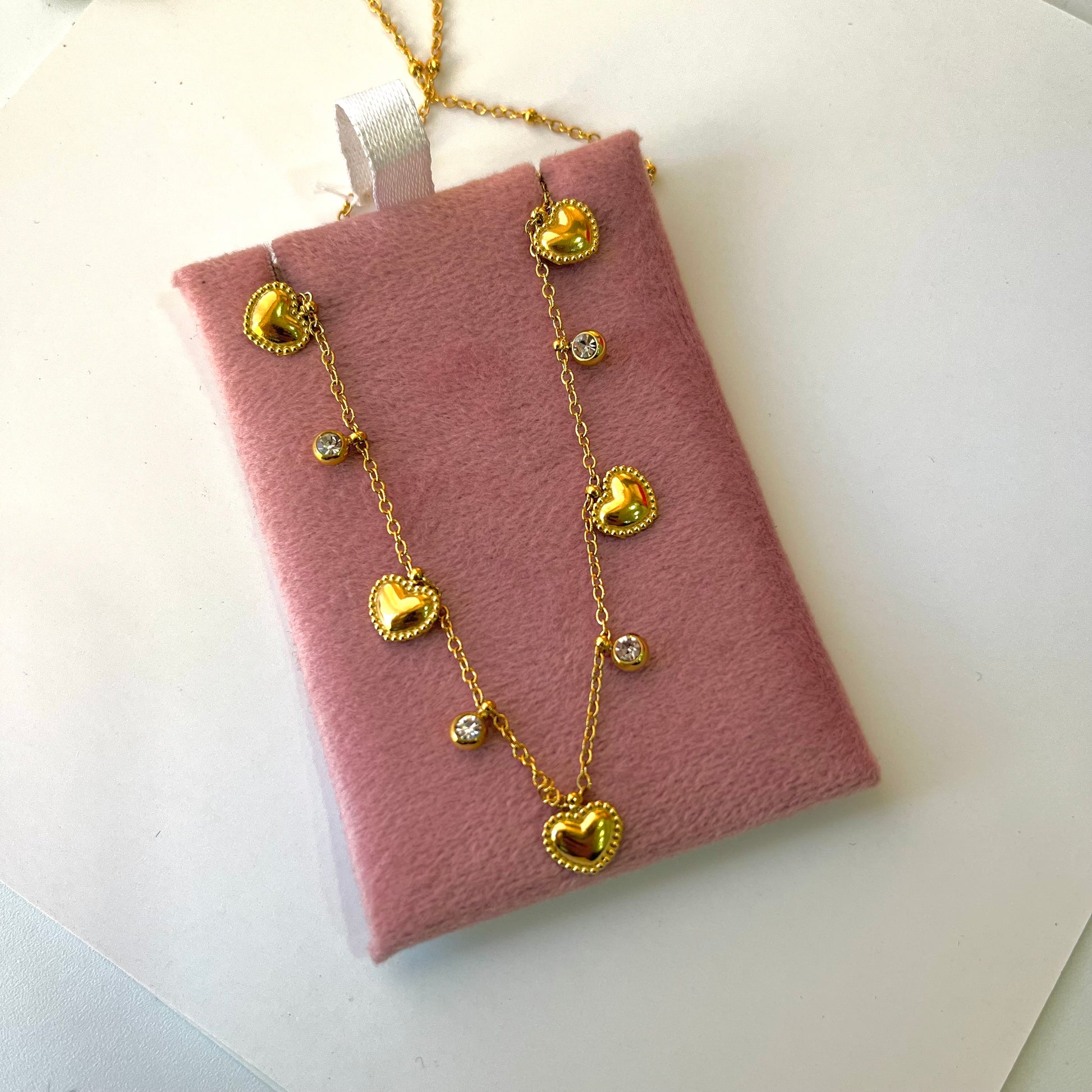 Jipin Heart Charm Necklace