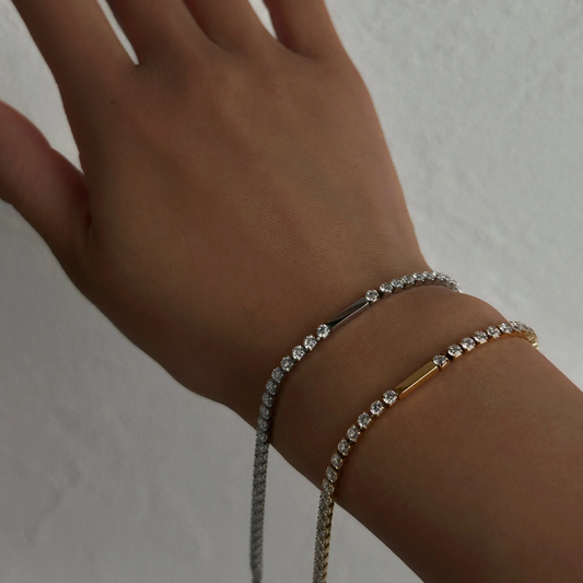 Laxi Minimal Tennis Bracelets✨❤️
