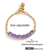 Helia Chain Cute Diamond Rings
